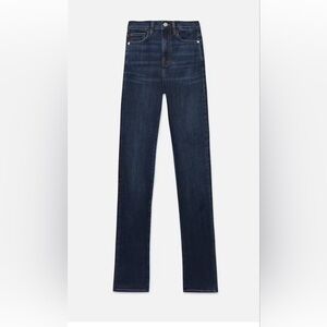 New with tags Frame Denim Jeans Le High Straight Long in Majesty size 31 $256